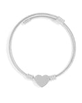Stainless Steel Heart Cuff Bracelet