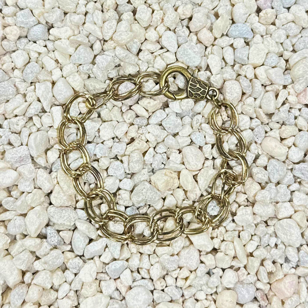 Double Link Chain Bracelet