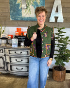 Evergreen Bloom Vest