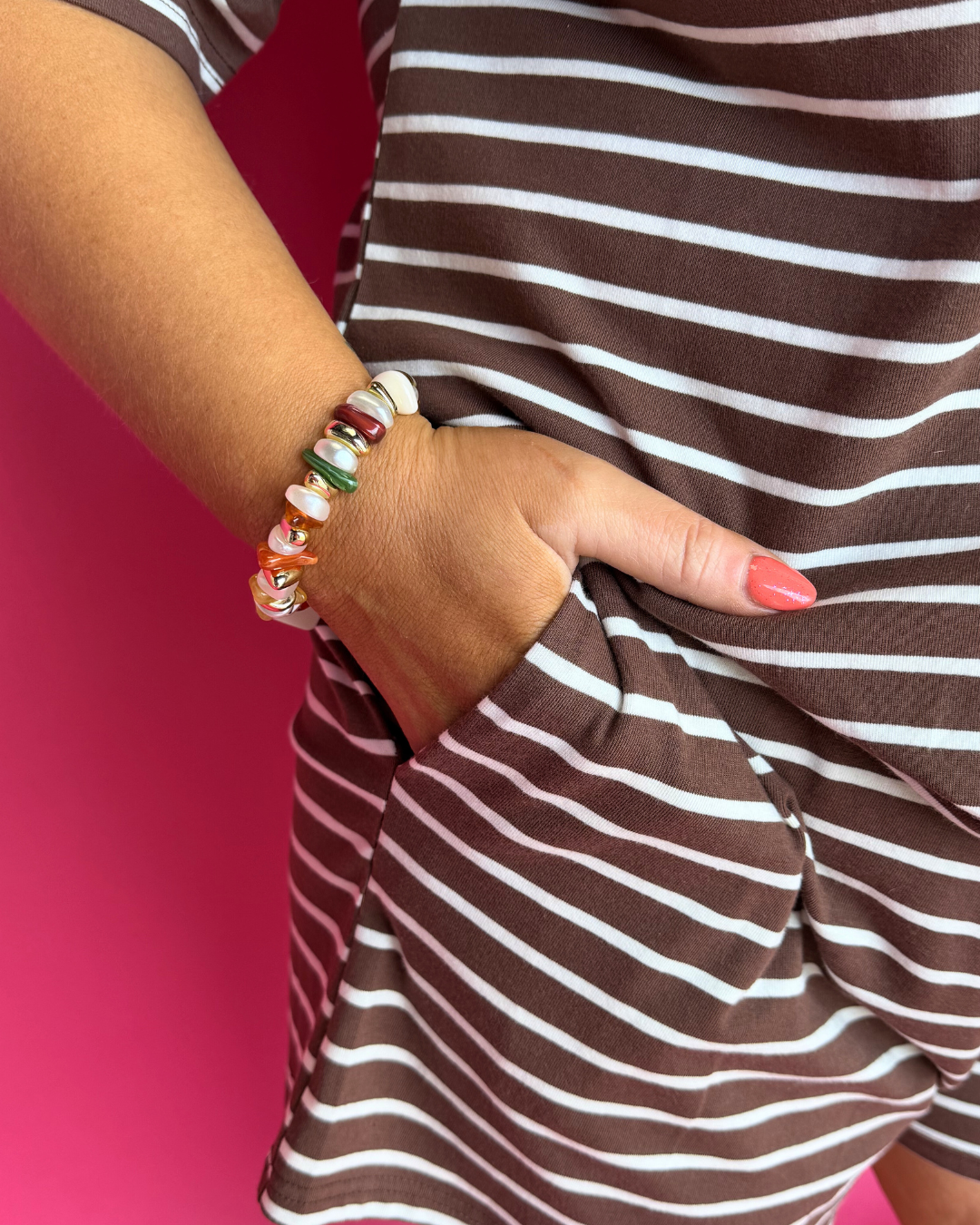 The Weekend Whimsy Set in Brown