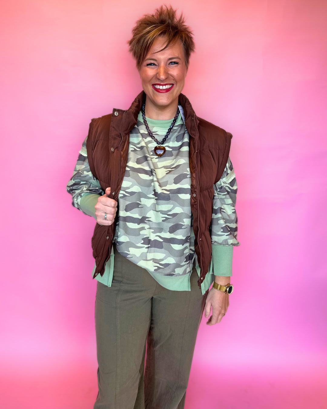 Cold Weather Cozy in Mocha