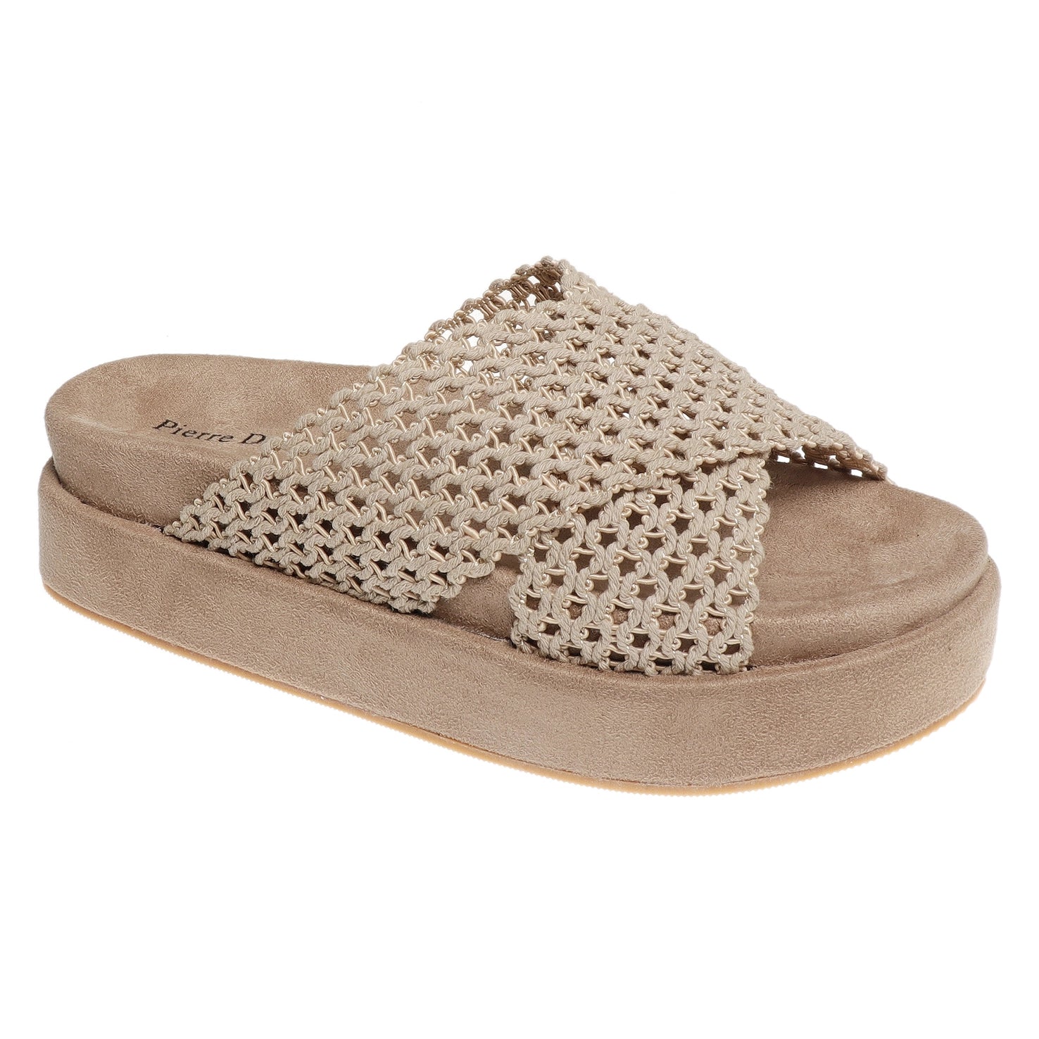 Mind Sandals in Taupe