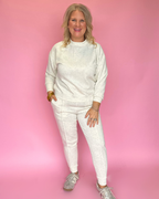 Rest & Renew Set In Heather Vanilla