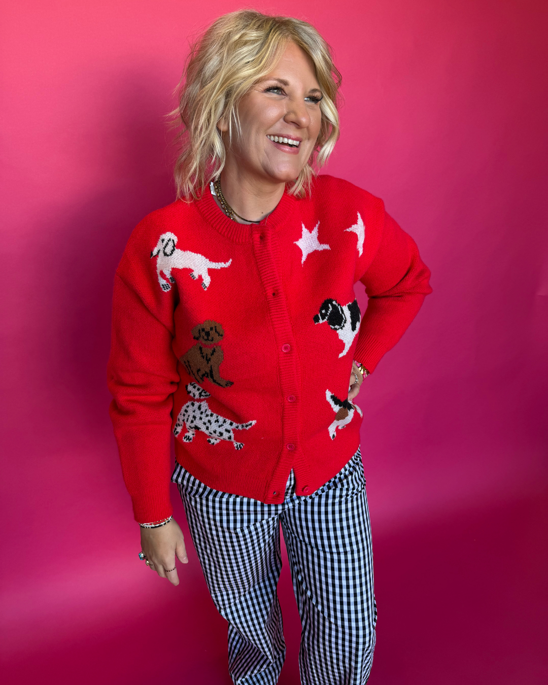 Puppy Love Cardigan Sweater